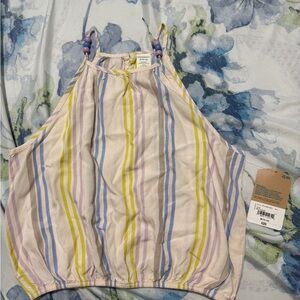 Striped Kids Halter Top